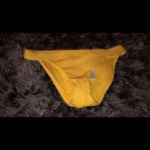 Hollister yellow bikini bottoms